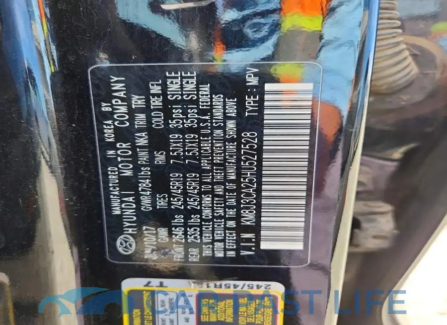 KM8J3CA25HU527528# 13