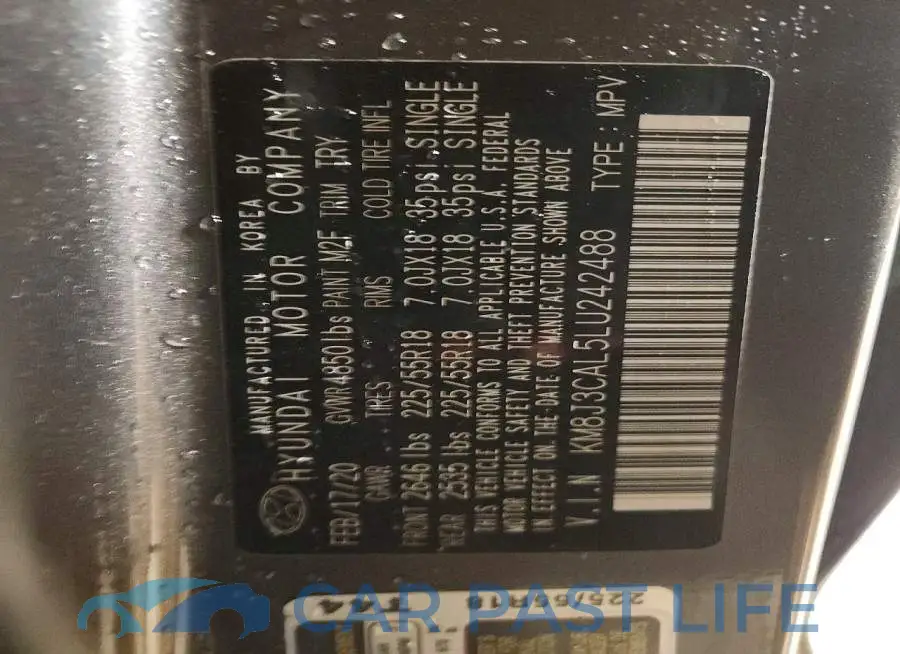 KM8J3CAL5LU242488# 14