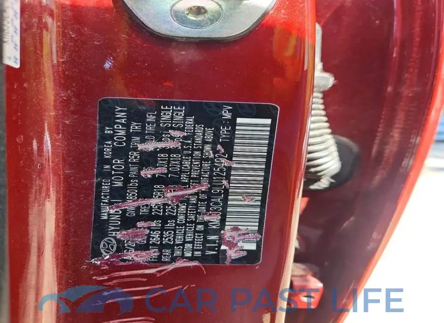 KM8J3CAL9LU125402# 13