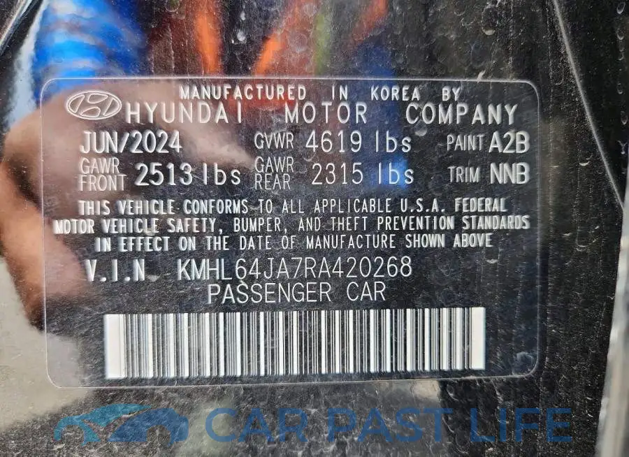 KMHL64JA7RA420268# 13