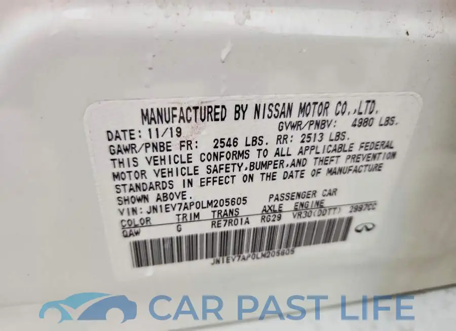JN1EV7AP0LM205605# 12