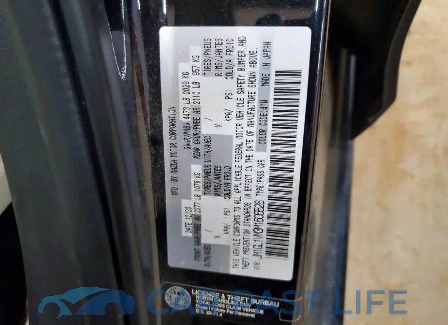 JM1GL1VM3M1606528# 12