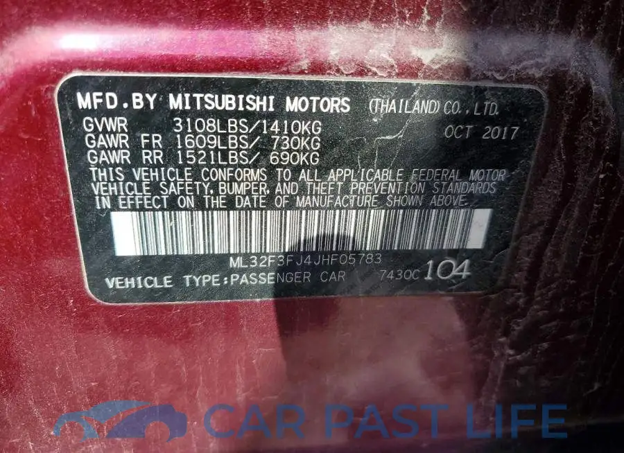 ML32F3FJ4JHF05783# 12