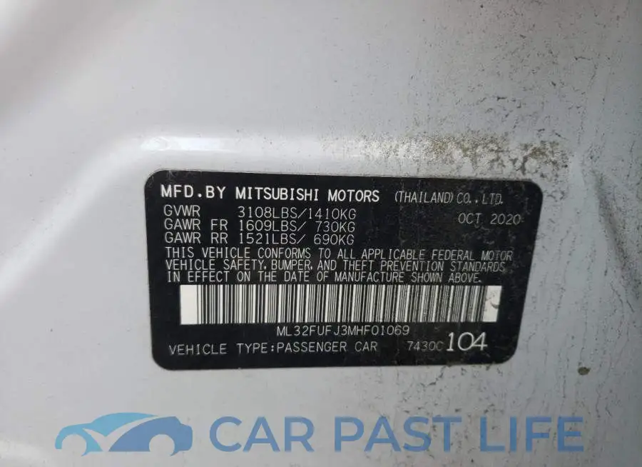 ML32FUFJ3MHF01069# 12