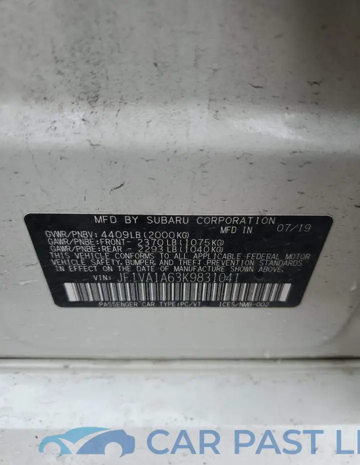 JF1VA1A63K9831041# 12
