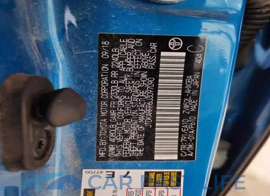JTDKARFP6J3097090# 13