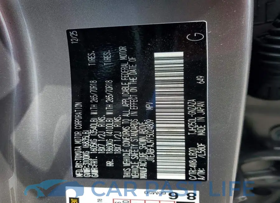 JTEABFAJ9T5024809# 14