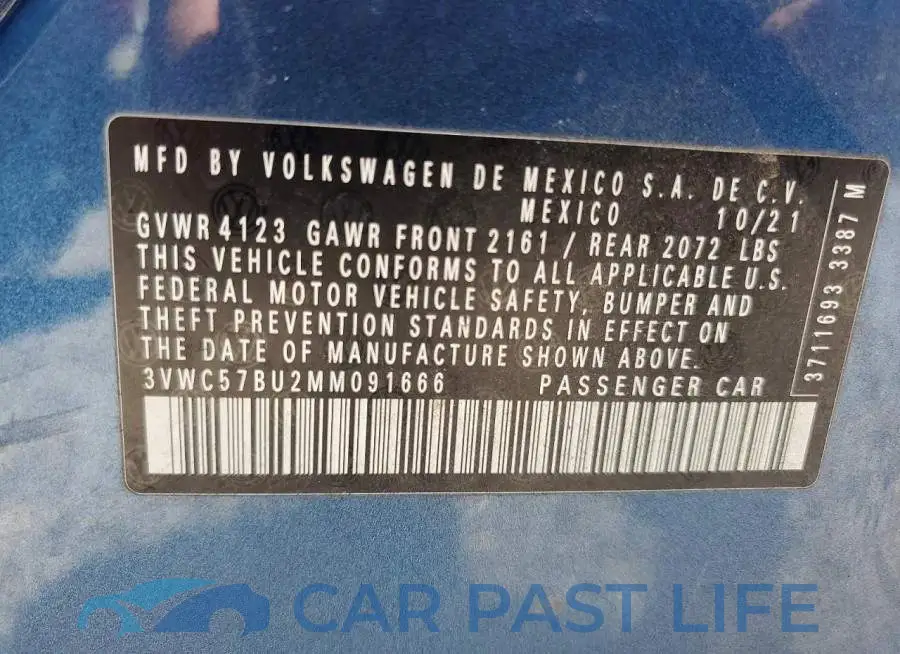 3VWC57BU2MM091666# 13