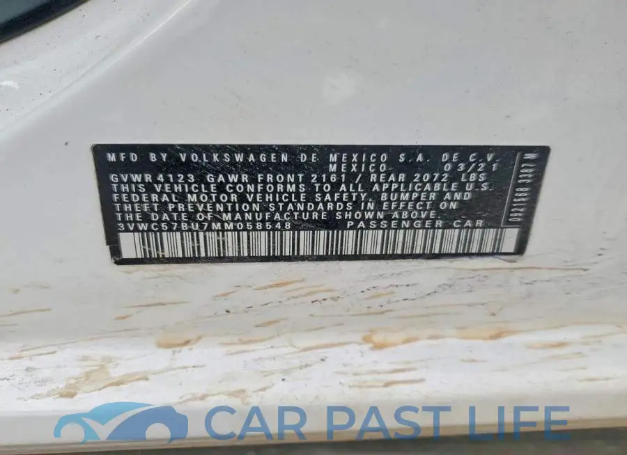 3VWC57BU7MM058548# 13