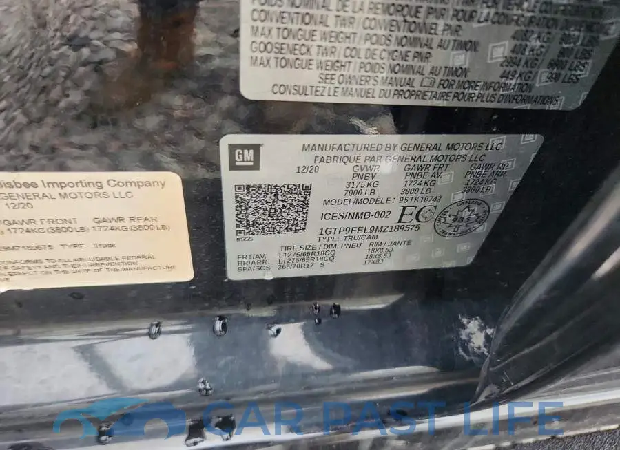 1GTP9EEL9MZ189575# 12
