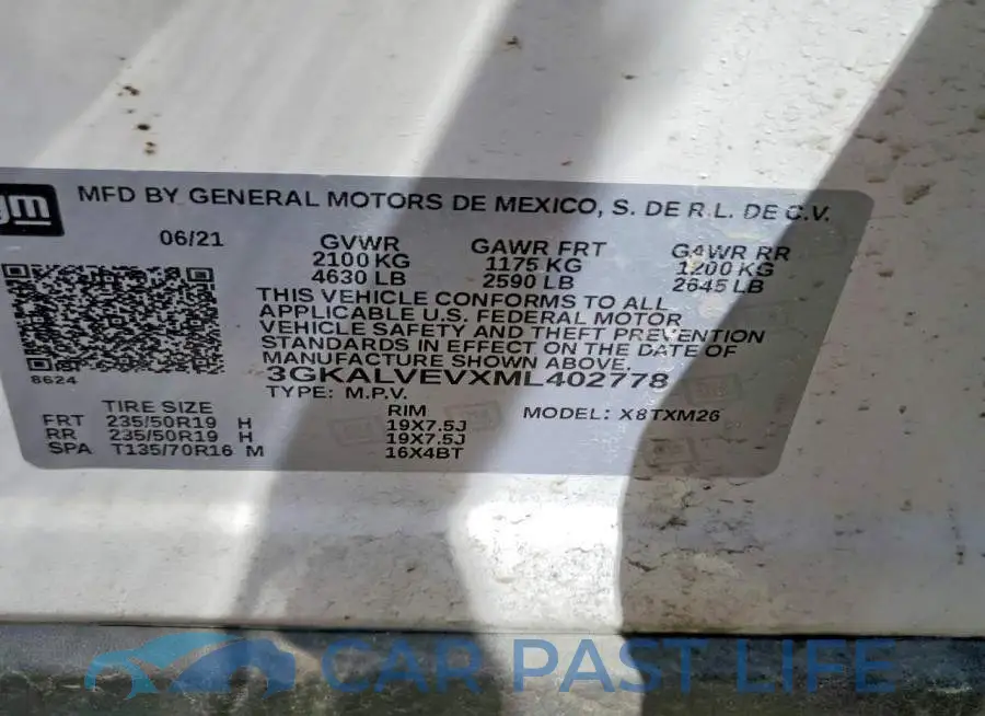 3GKALVEVXML402778# 14