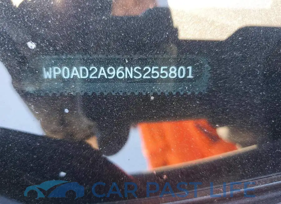 WP0AD2A96NS255801# 12