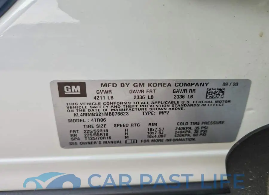 KL4MMBS21MB076623# 13