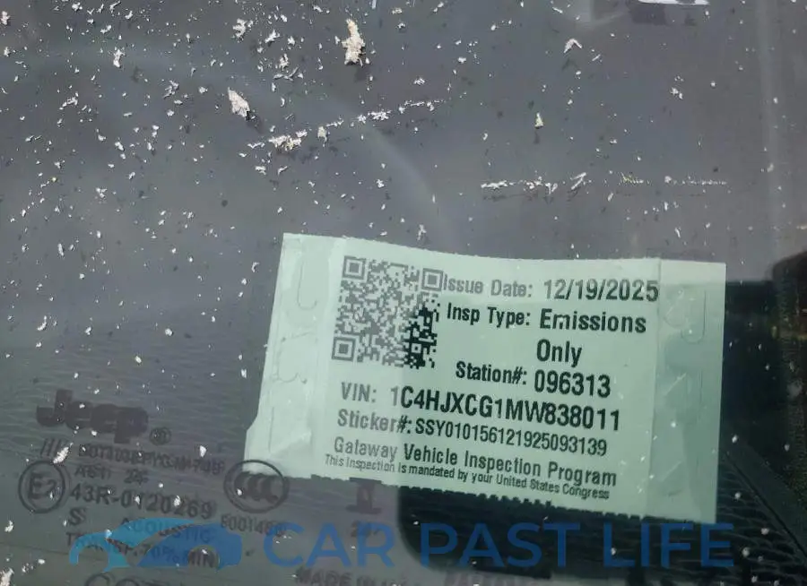 1C4HJXCG1MW838011# 12