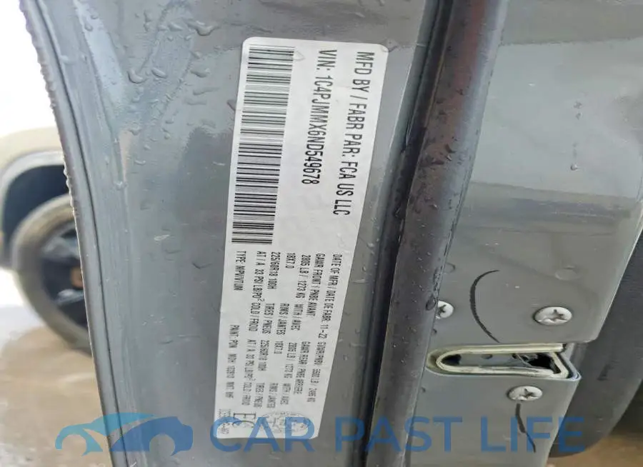 1C4PJMMX6ND549678# 14