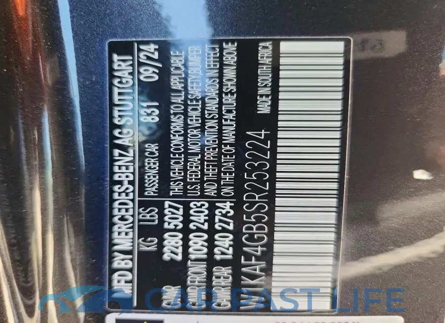 W1KAF4GB5SR253224# 13