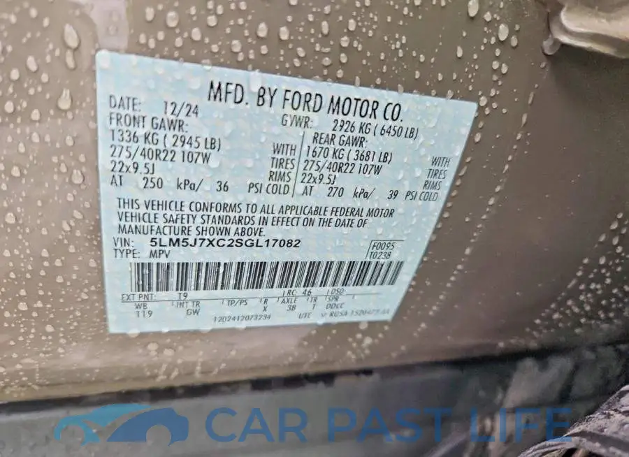 5LM5J7XC2SGL17082# 13
