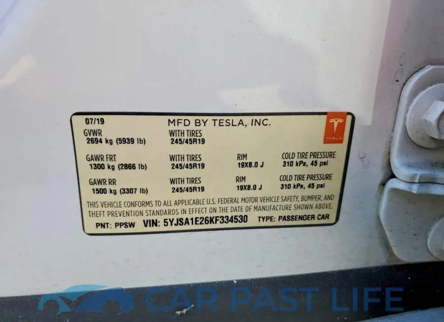 5YJSA1E26KF334530# 12