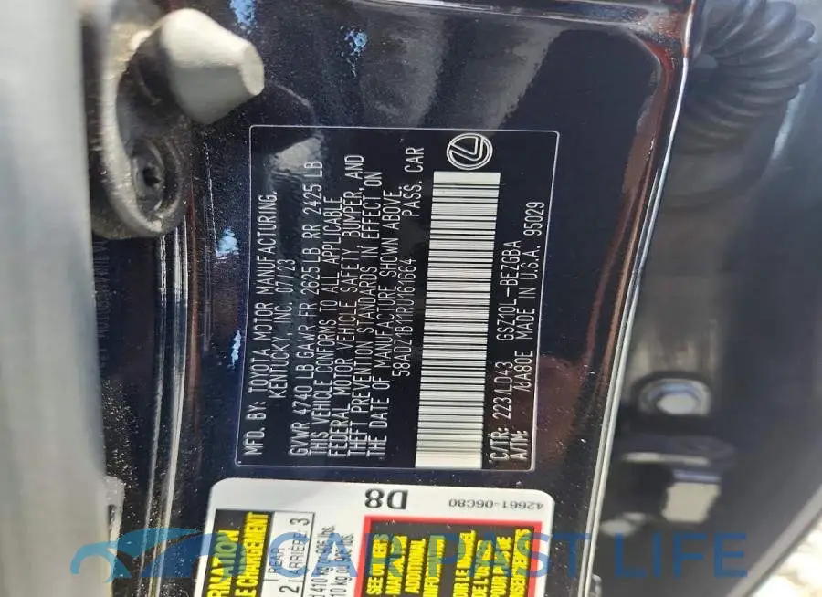 58ADZ1B11RU161664# 12