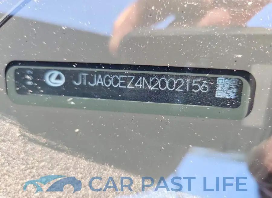 JTJAGCEZ4N2002156# 13