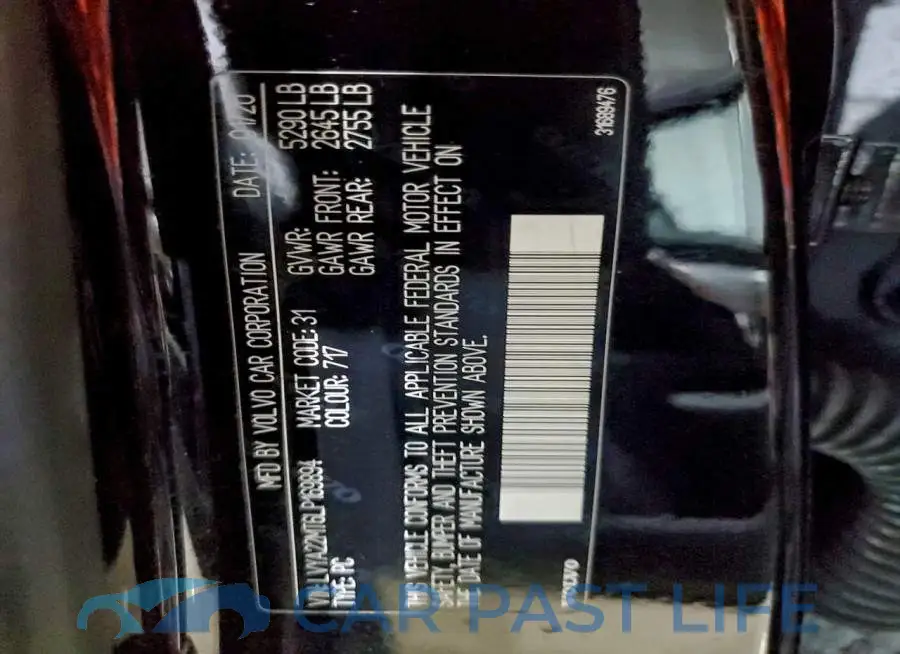 LVYA22MT6LP169894# 12