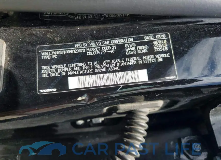 LYV402HK6HB129670# 12