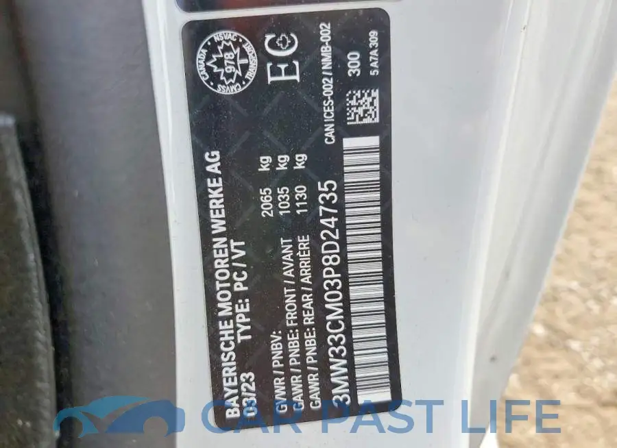 3MW33CM03P8D24735# 13