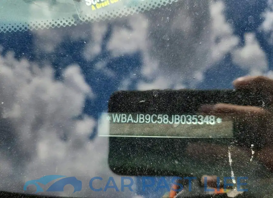WBAJB9C58JB035348# 12