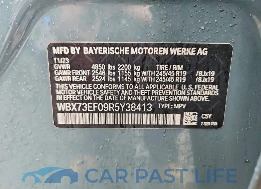 WBX73EF09R5Y38413# 12