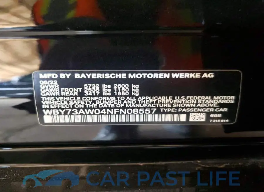 WBY73AW04NFN08557# 13
