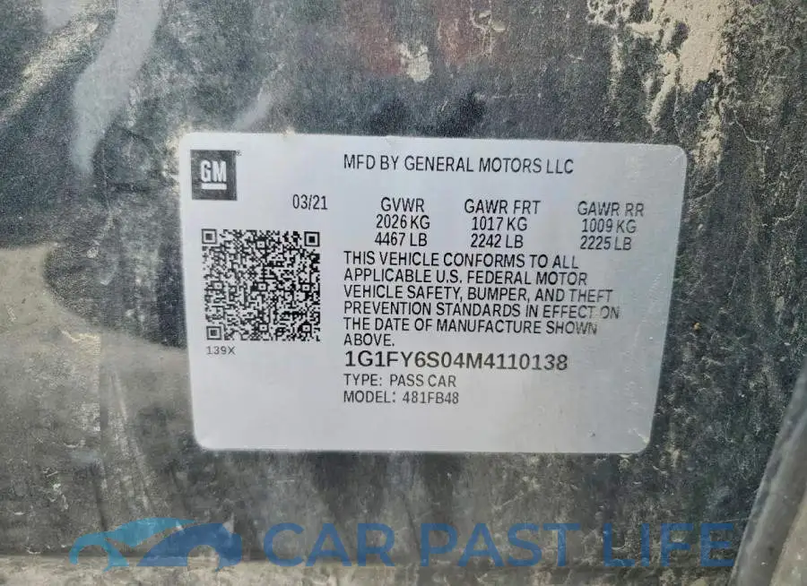 1G1FY6S04M4110138# 14