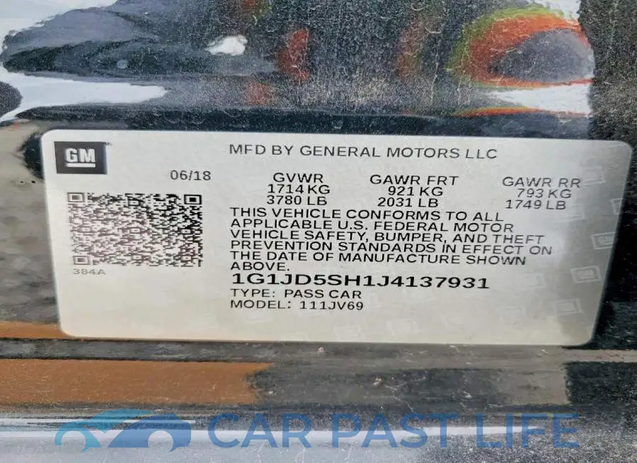 1G1JD5SH1J4137931# 12