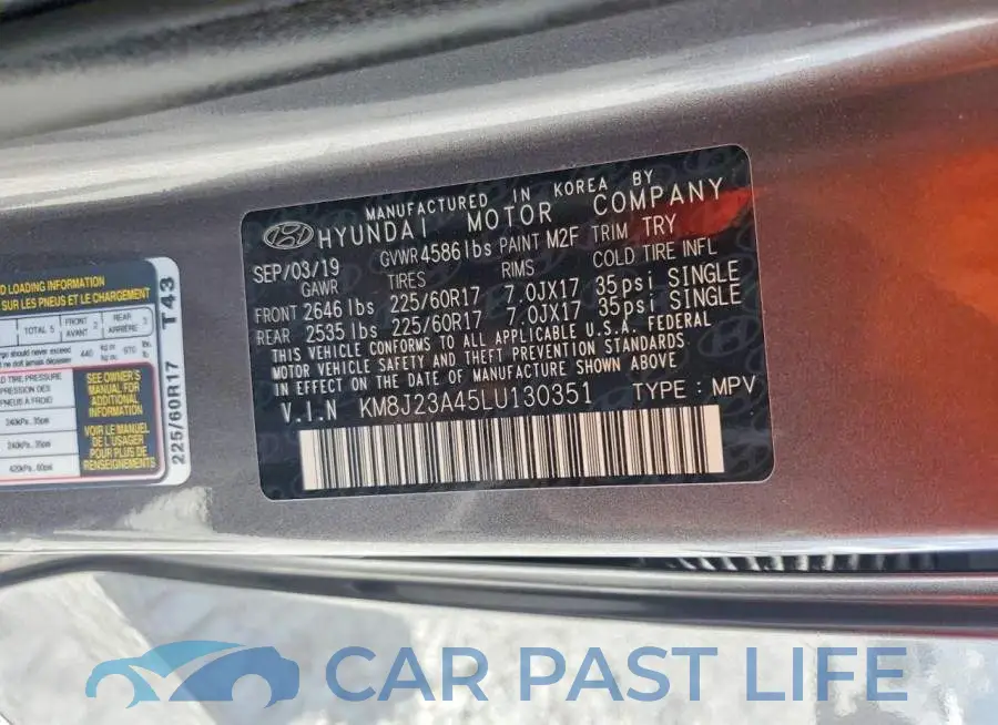 KM8J23A45LU130351# 13