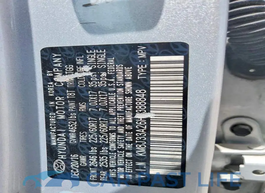 KM8J33A26HU388848# 12