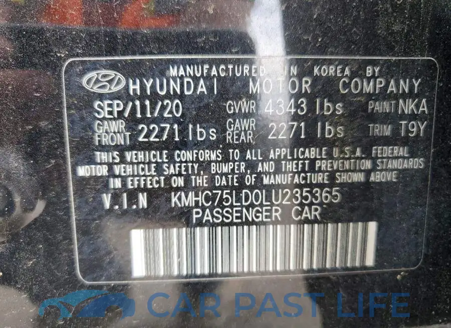 KMHC75LD0LU235365# 13