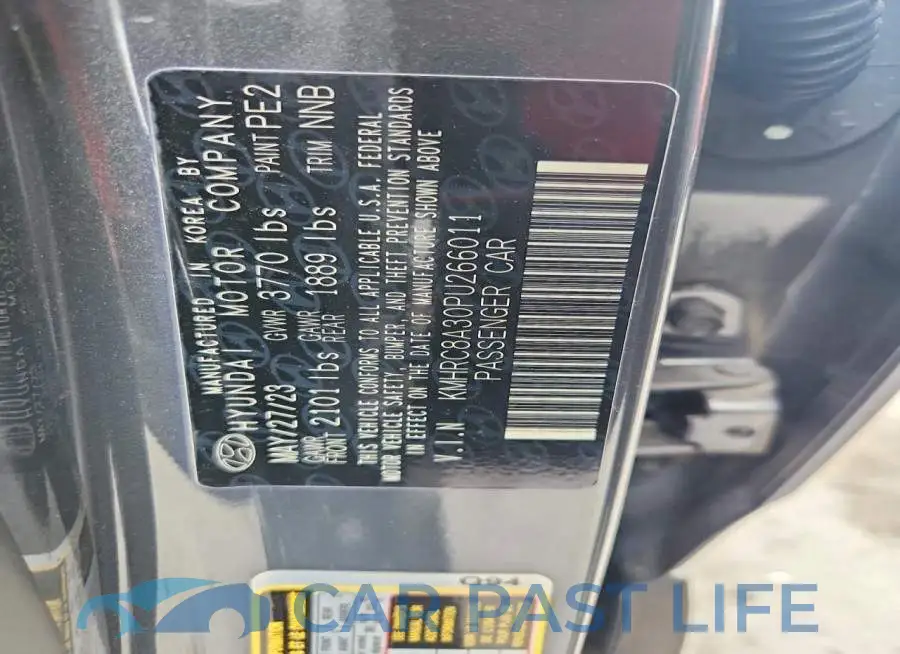 KMHRC8A30PU266011# 13