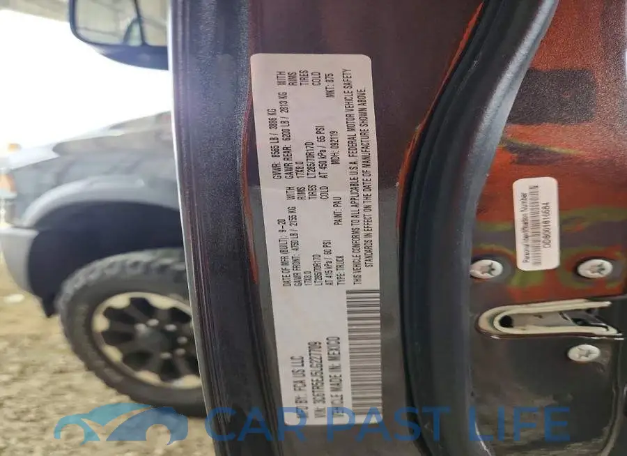 3C6TR5EJ5LG227709# 12