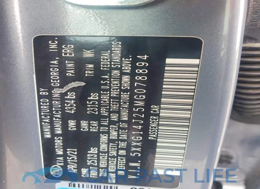 5XXG14J25MG078894# 12
