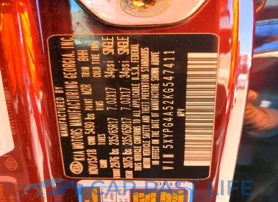 5XYPG4A52KG547411# 13