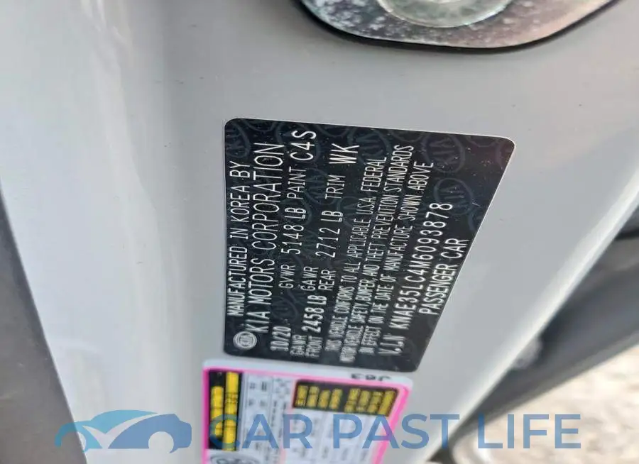 KNAE35LC4M6093878# 12