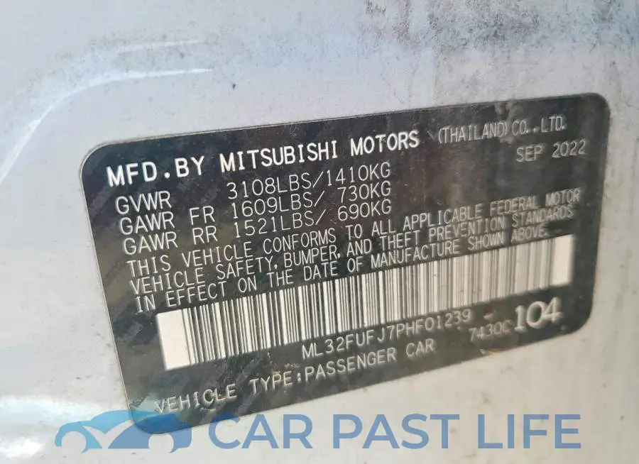 ML32FUFJ7PHF01239# 12