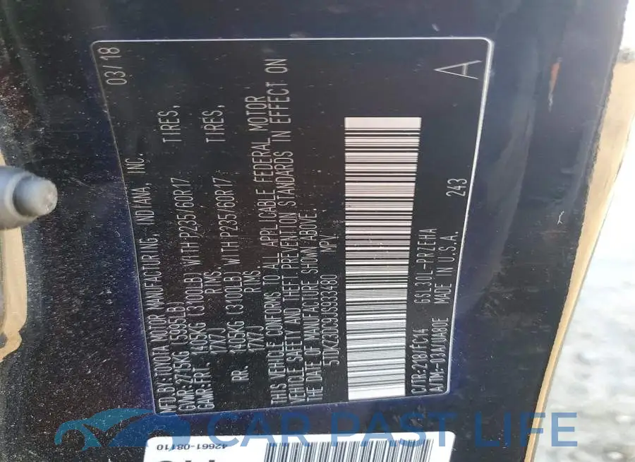 5TDKZ3DC9JS933480# 13