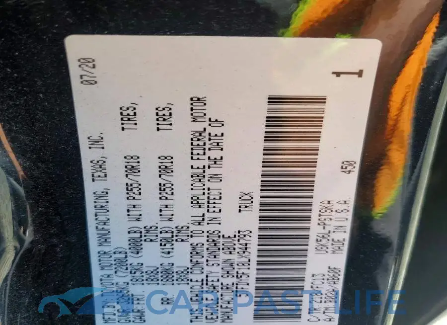 5TFDY5F18LX944793# 12