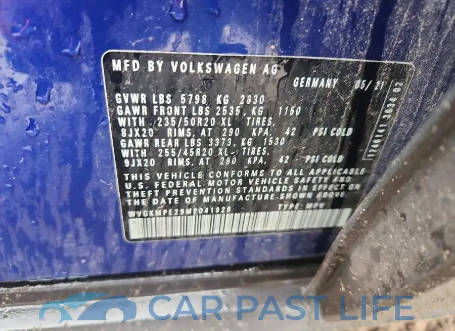 WVGKMPE29MP041929# 14