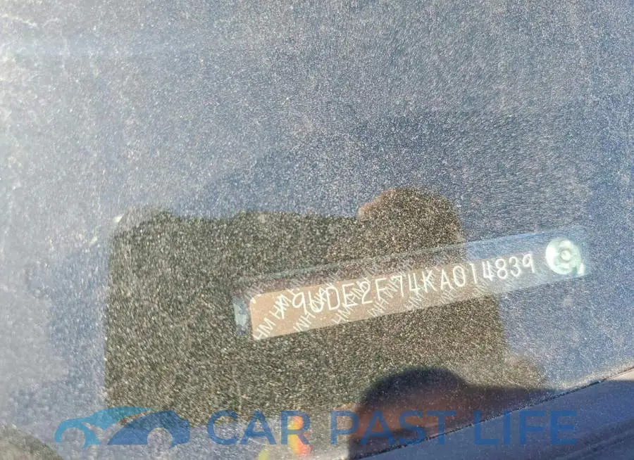 19UDE2F74KA014839# 12