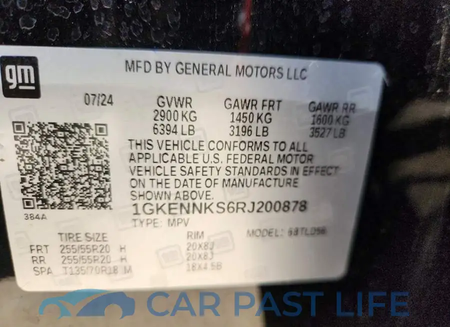 1GKENNKS6RJ200878# 13