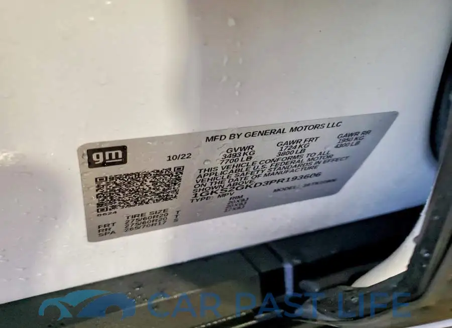 1GKS2GKD3PR193606# 14