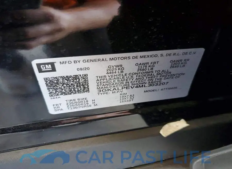 3GKALPEV4ML303207# 12