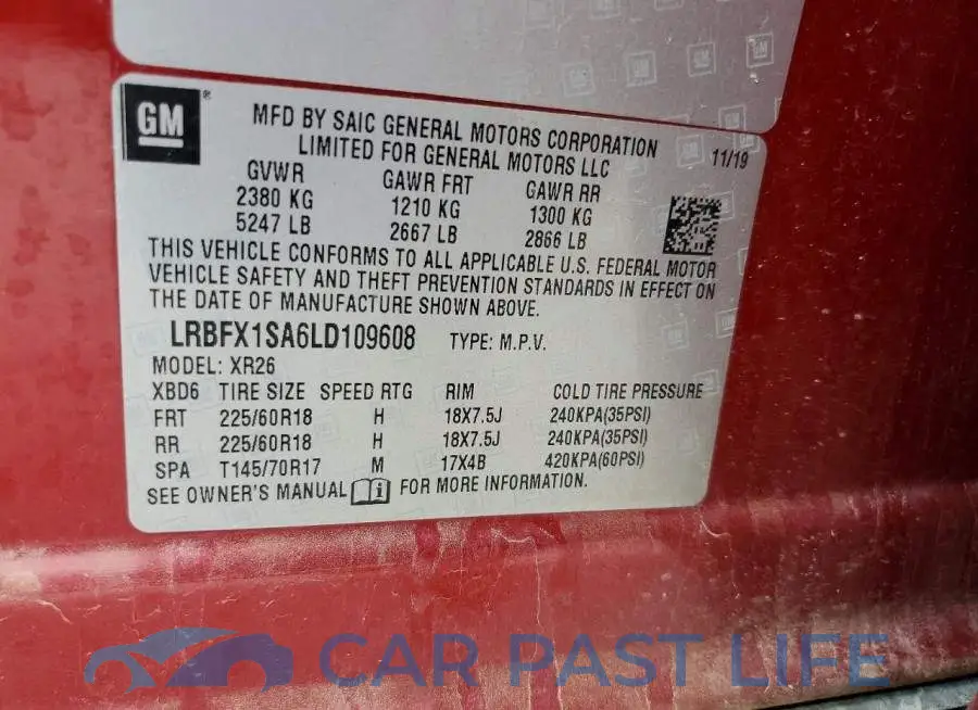 LRBFX1SA6LD109608# 13