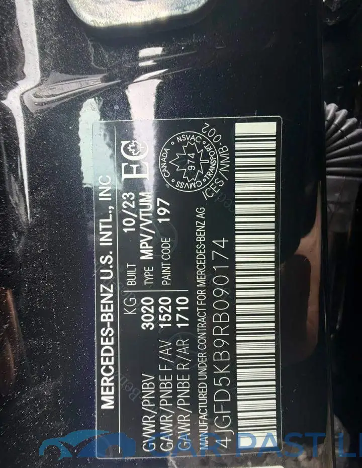 4JGFD5KB9RB090174# 10